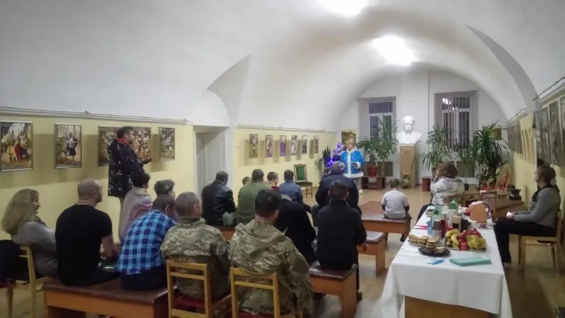 РІЗДВО У ПЕЧЕРСЬКОМУ ВІЙСЬКОВОМУ ГОСПІТАЛІ