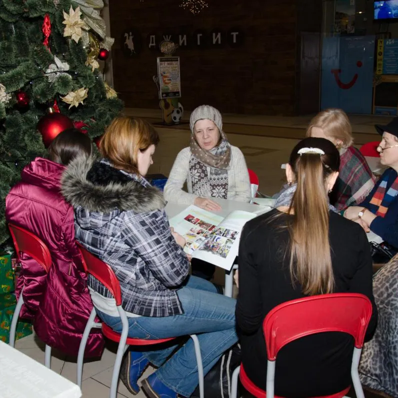 CHRISTMAS MEETINGS WITH INTERNALLY DISPLACED FAMILIES