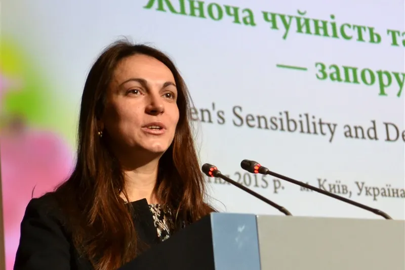МІЖНАРОДНА КОНФЕРЕНЦІЯ «ЖІНОЧА ЧУЙНІСТЬ ТА САМОВІДДАНІСТЬ – ЗАПОРУКА МИРУ» 2015 Р.